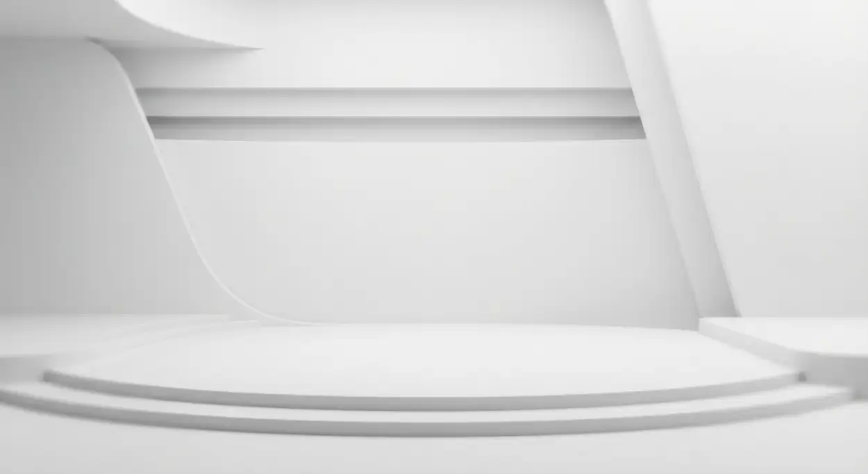 Free Download Plain White Background With Rounded Border Design - High Quality Plain White Background Background Image
