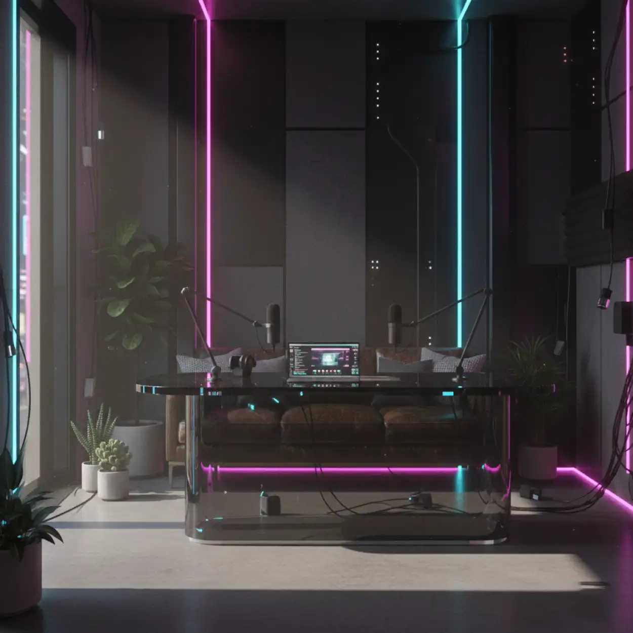 Free Download Podcast Studio Background Aesthetic - High Quality Podcast Studio Background Background