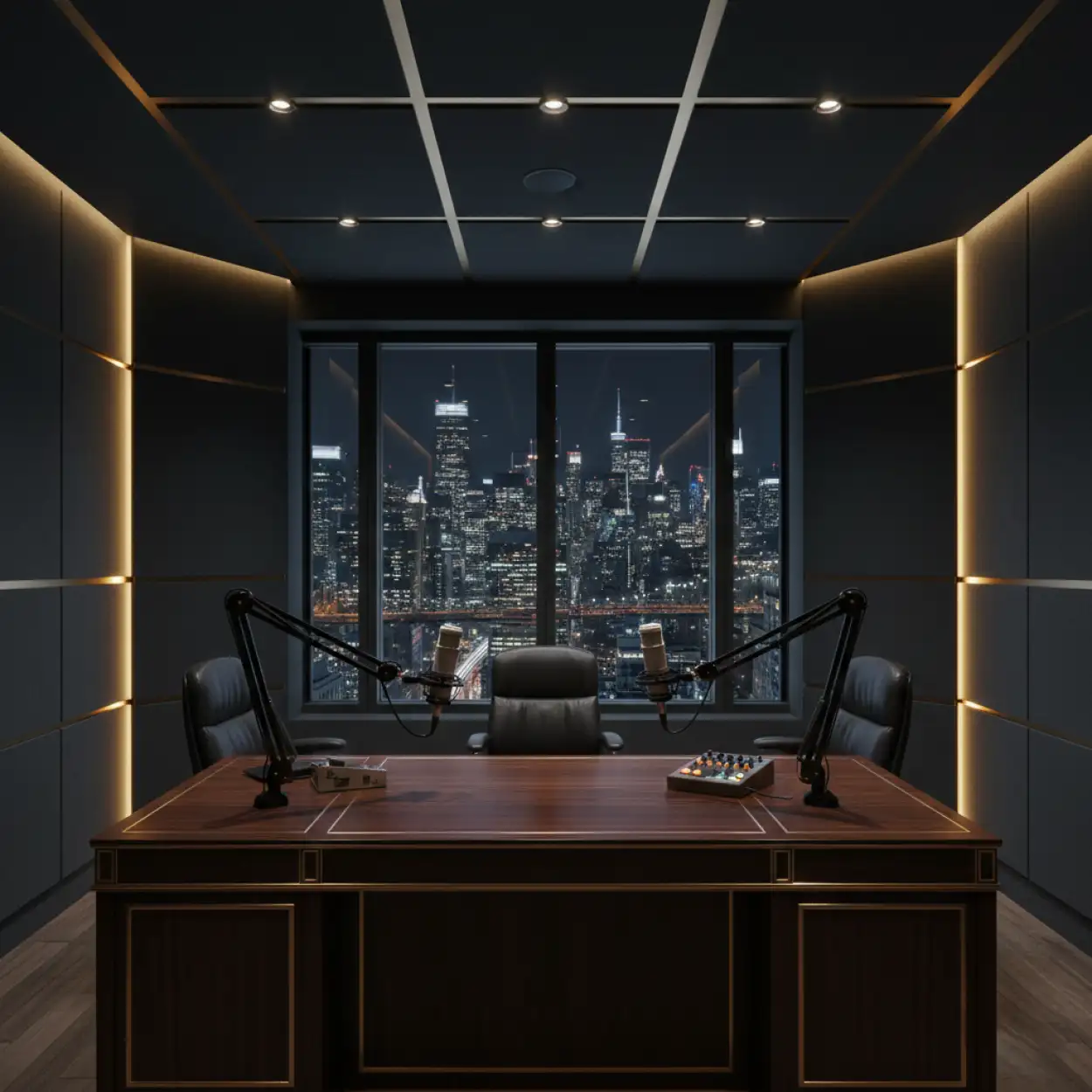 Free Download Podcast Studio Background For Motivational Podcast - High Quality Podcast Studio Background Background Image