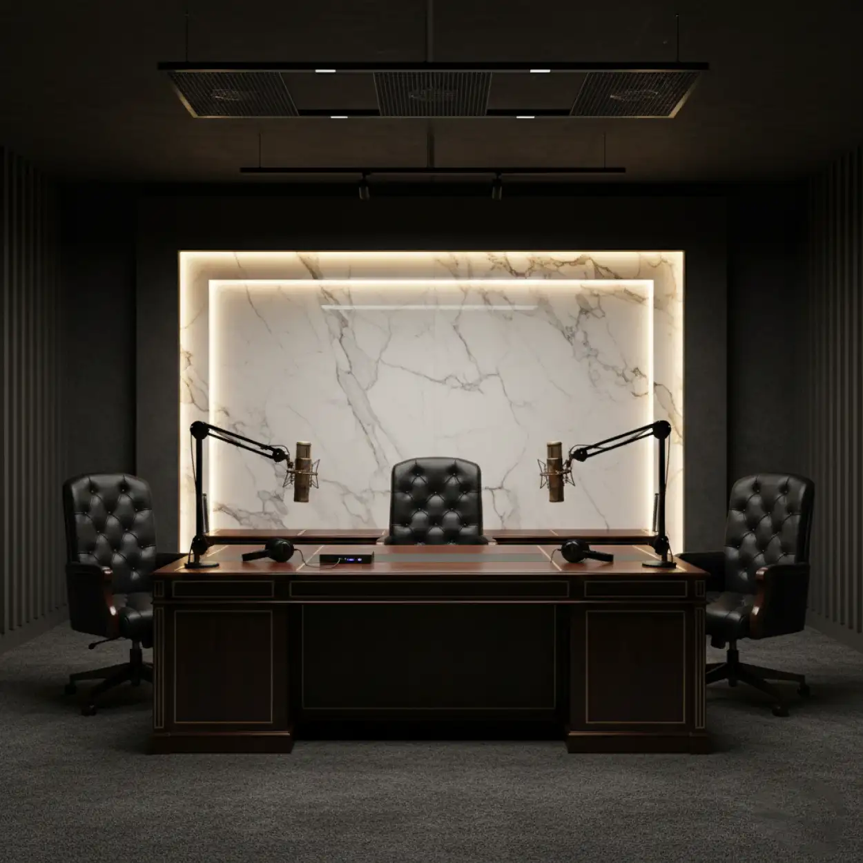 Free Download Podcast Studio Background For Professional Branding - High Quality Podcast Studio Background Background Image