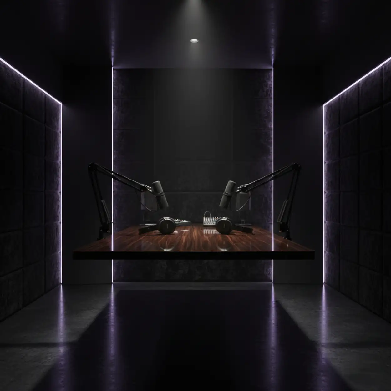 Podcast Studio Background Modern Black Theme - Royalty Free Podcast Studio Background Image | Pngmagic Free Download Podcast Studio Background Modern Black Theme - High Quality Podcast Studio Background Background