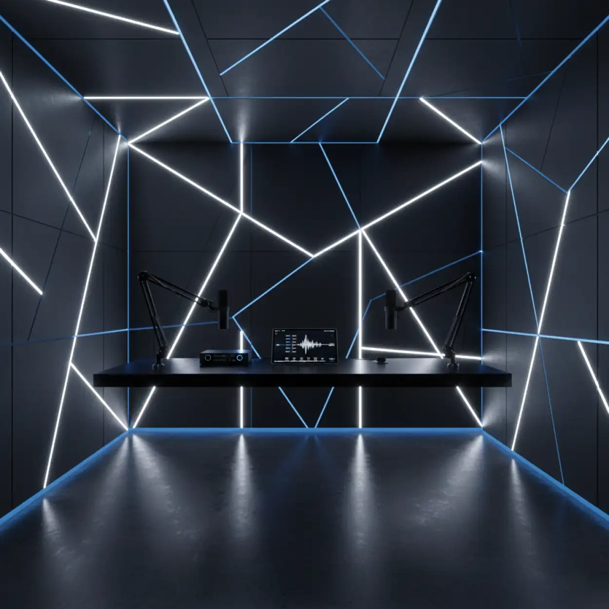 Free Download Podcast Studio Background Photography Backdrop - High Quality Podcast Studio Background Background Image