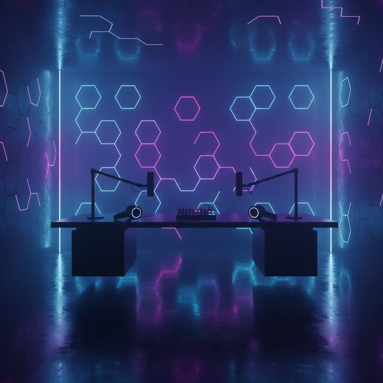 Free Download Podcast Studio Background - High Quality Podcast Studio Background Background