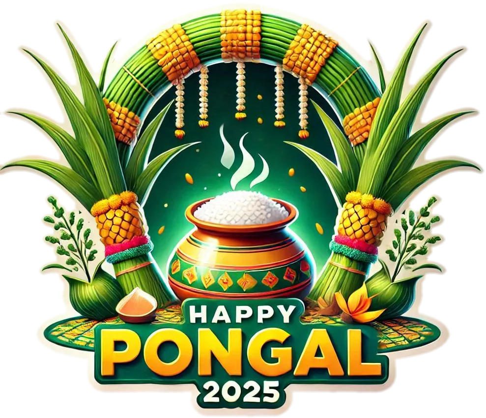 Pongal Holiday Png For Graphic Projects - Royalty Free Happy Pongal Holiday And Wishes PNG Image | Pngmagic Free Download Pongal Holiday Png For Graphic Projects - High Quality Happy Pongal Holiday And Wishes PNG PNG Image