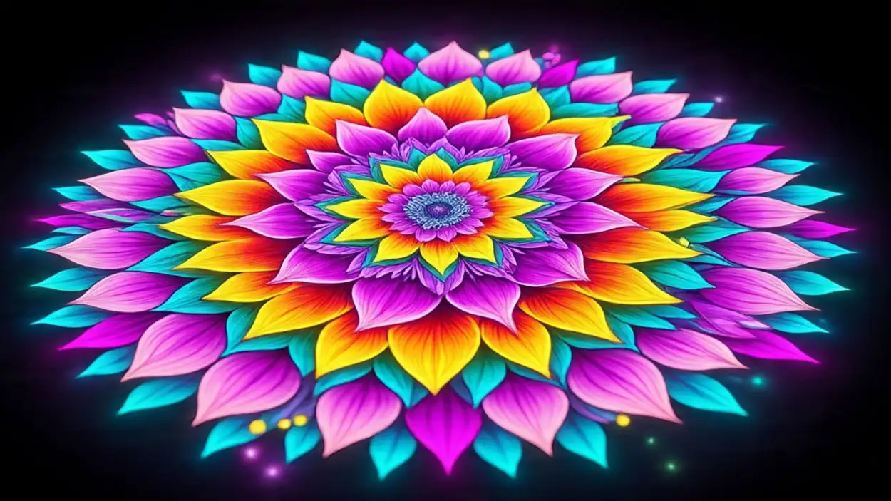 Free Download Pookalam Floral Onam Background Png - High Quality Onam Background PNG Image