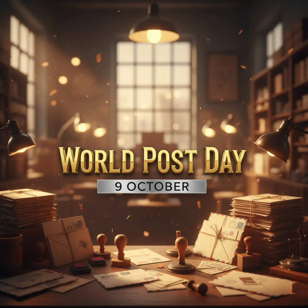 Free Download Postal Service Importance In Daily Life Essay - High Quality World Post Day Background