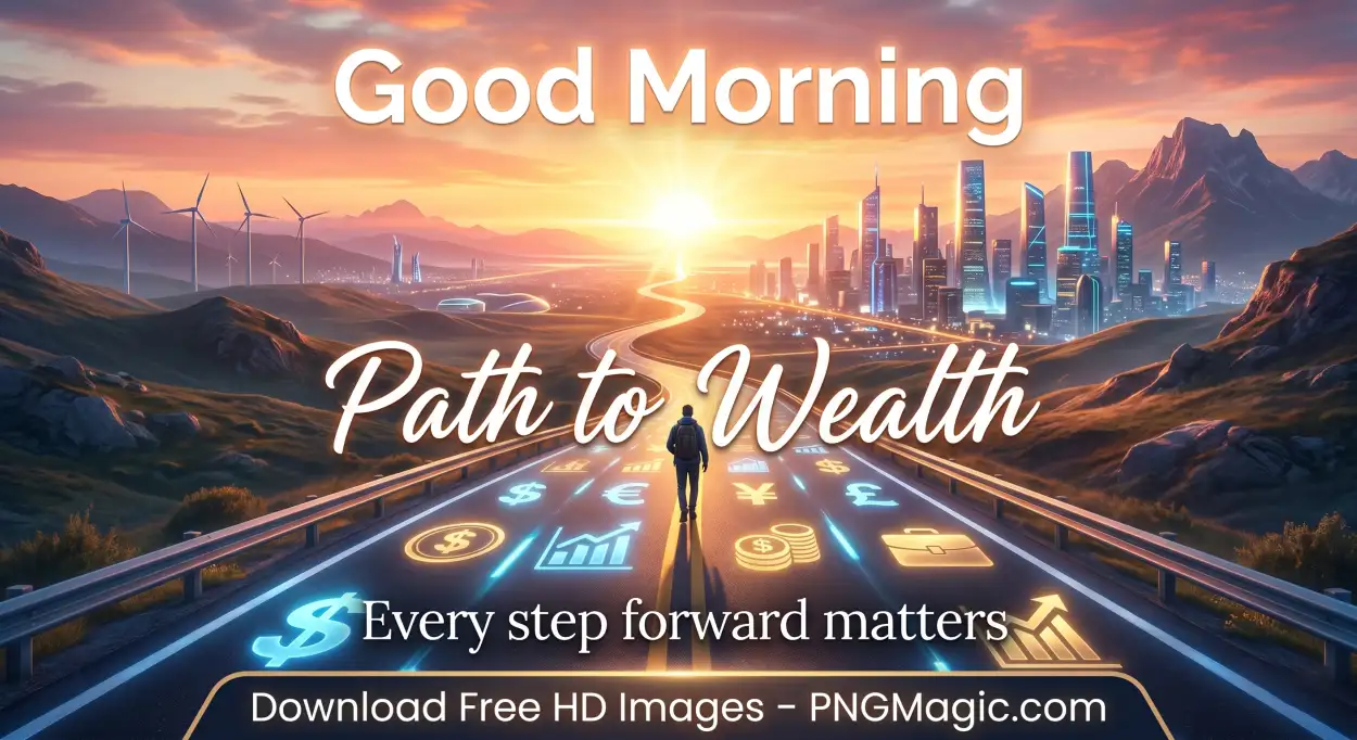 Free Download Powerful Good Morning Quotes For Financial Independence - High Quality Good Morning Investment Quotes Image