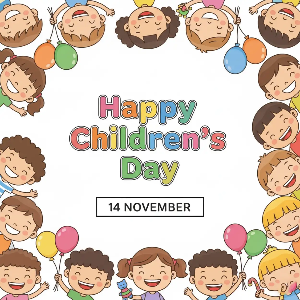 Free Download Happy Childrens Day Celebration Photo 2025 - High Quality Happy Childrens Day Background