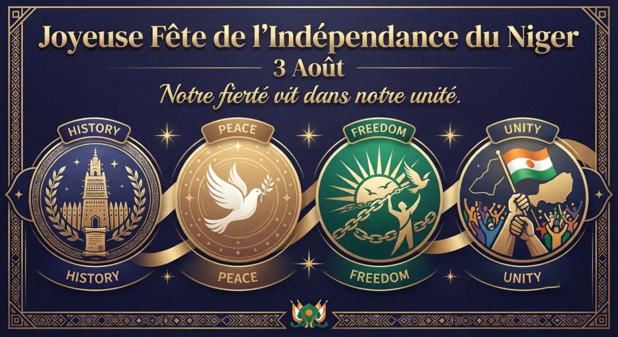Free Download Premium Niger Independence Day Design Templates - High Quality Niger Independence Day 2026 Image