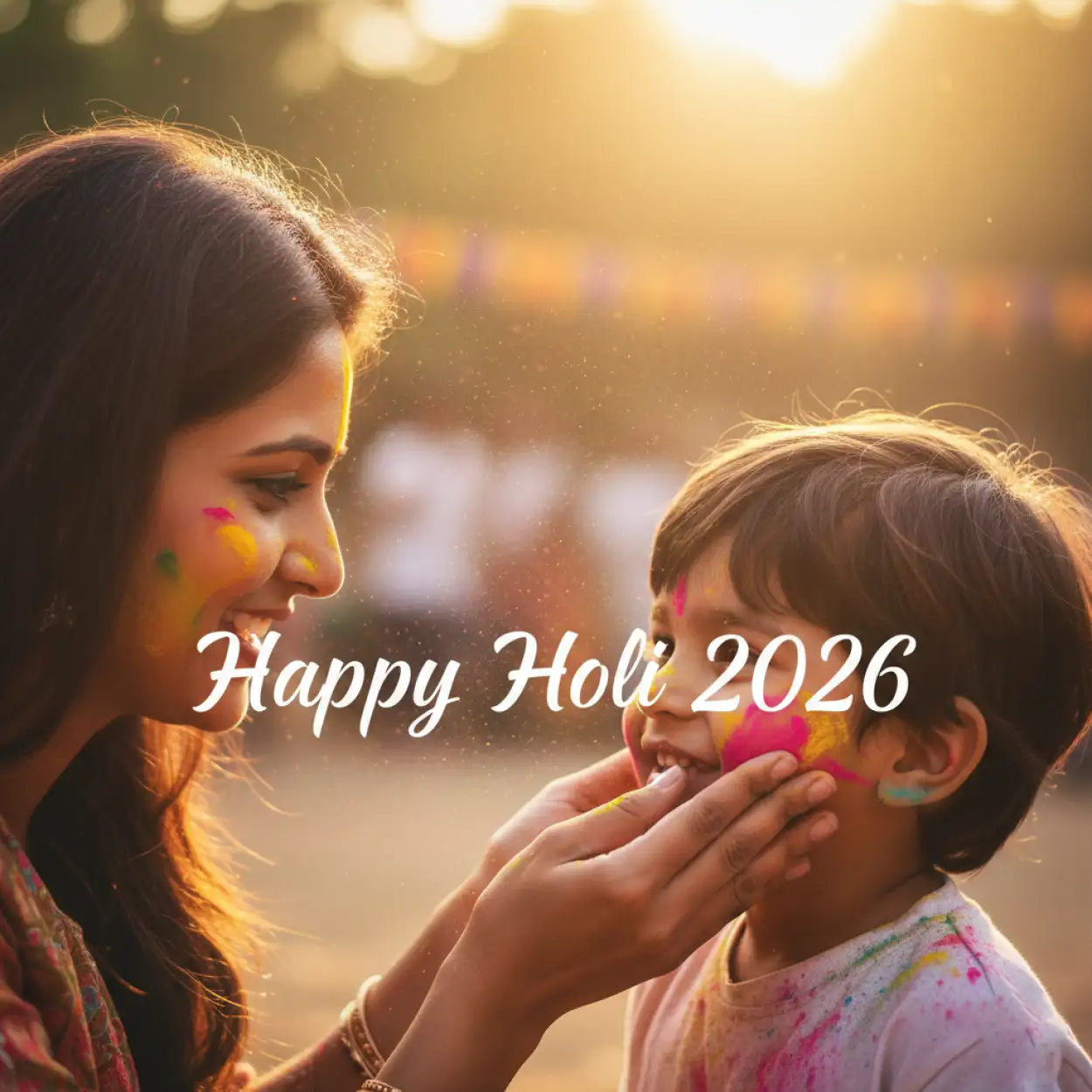 Free Download Printable Happy Holi Greeting Card 2026 2 - High Quality Happy Holi Greeting Card 2026 Image
