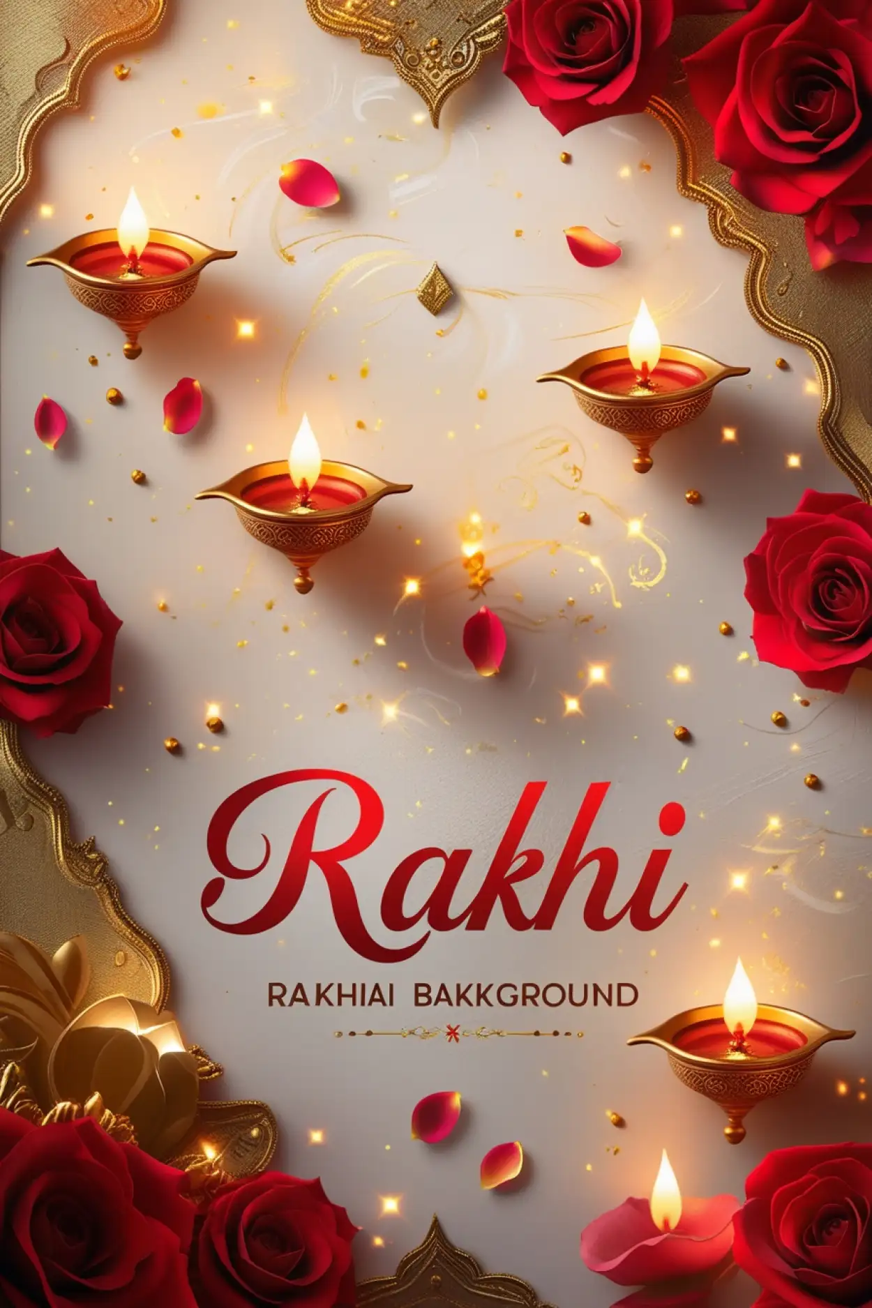 Free Download Printable Happy Rakhi Banner Background - High Quality Happy Rakhi Banner Background Background