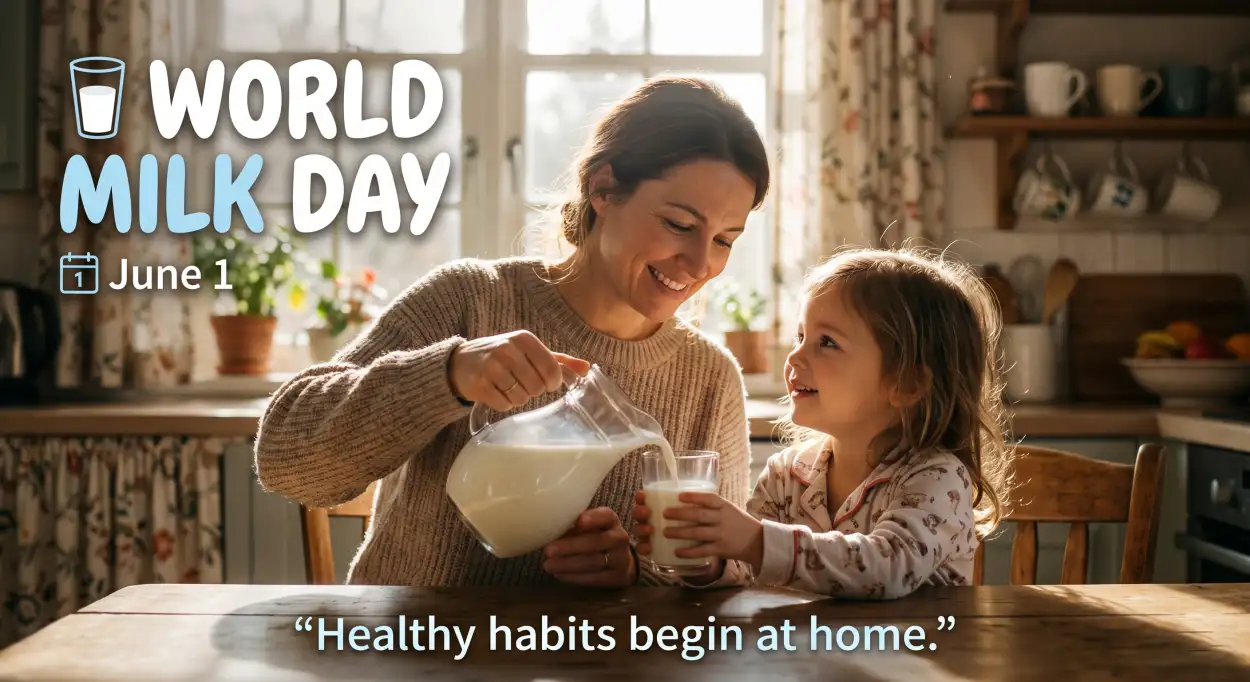 Free Download Printable World Milk Day Poster - High Quality World Milk Day Poster Image