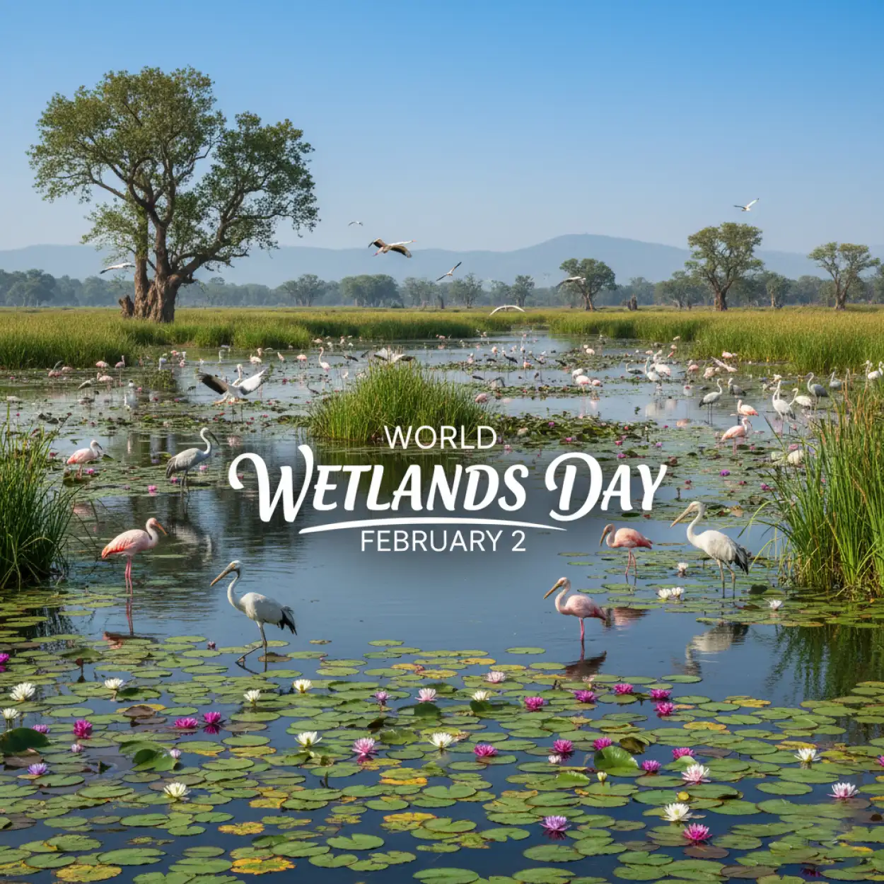 Protect Wetlands Campaign - Royalty Free World Wetlands Day Image | Pngmagic Free Download Protect Wetlands Campaign - High Quality World Wetlands Day Background