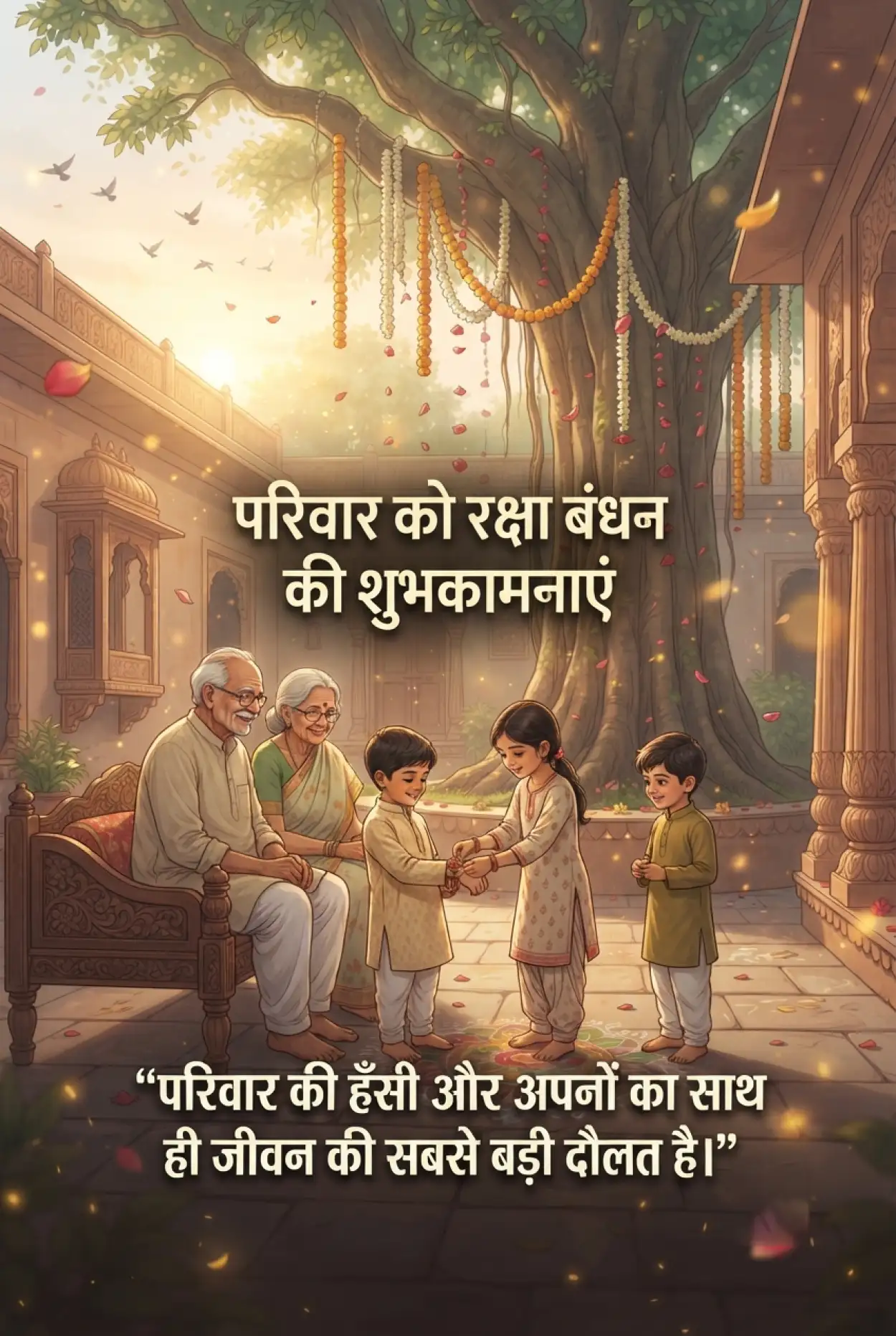 Free Download Pyare Bhai Ko Raksha Bandhan Ki Shubhkamnaye - High Quality Raksha Bandhan Ki Shubhkamnaye In Hindi Image