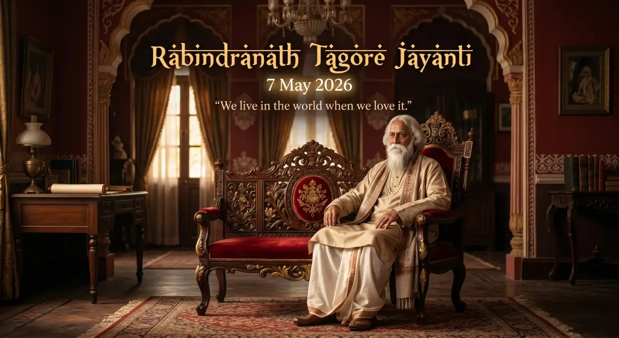 Free Download Rabindranath Tagore Jayanti Hd Quote Images - High Quality Rabindranath Tagore Jayanti Image