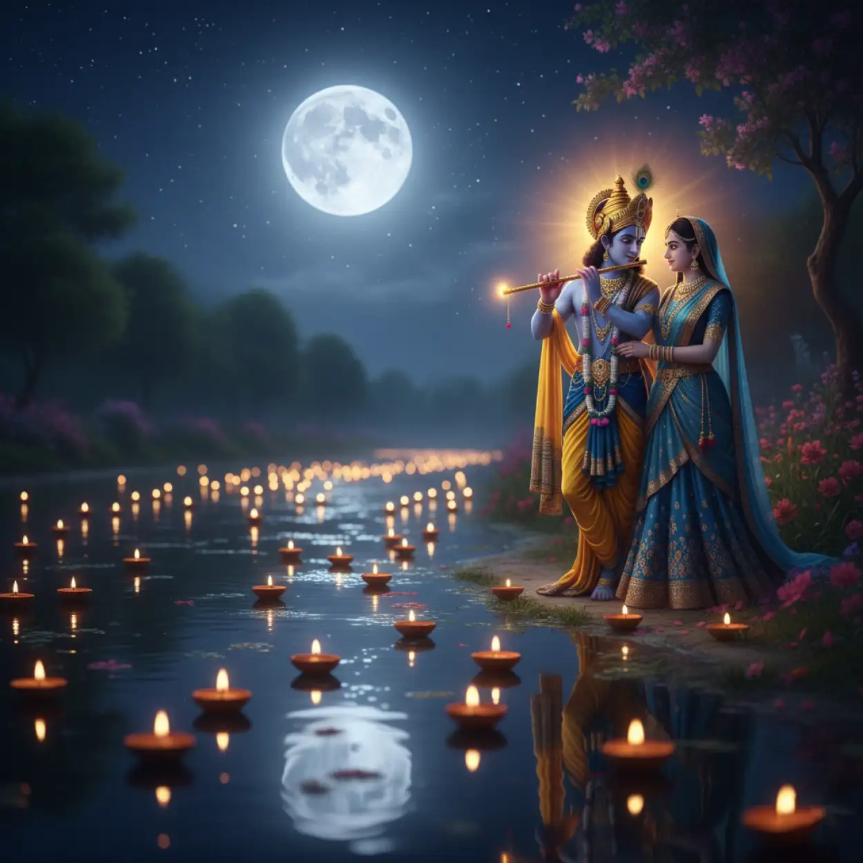 Free Download Radha Krishna Wallpapers For Home Decoration - High Quality Radha Krishna Background