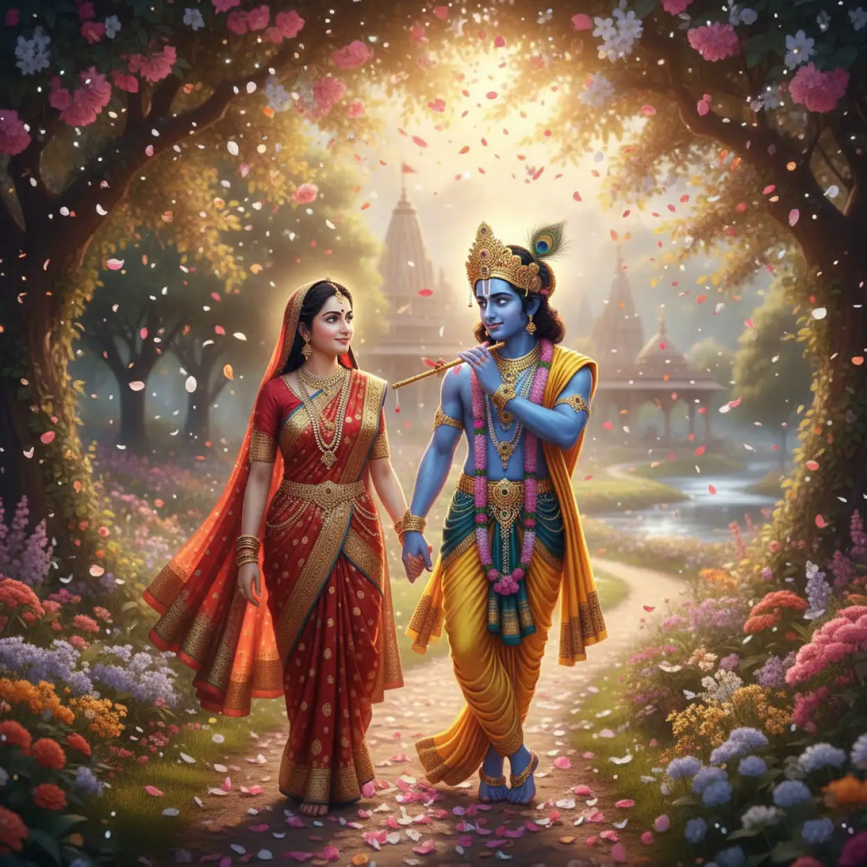 Free Download Radha Krishna Wallpapers For Wedding Invitation - High Quality Radha Krishna Background