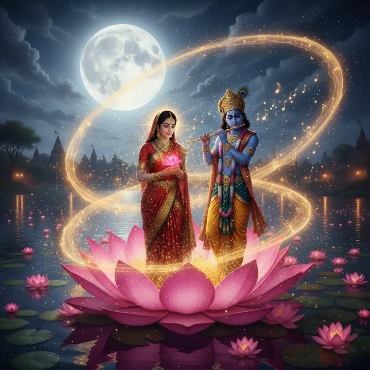Free Download Radha Krishna Wallpapers With Cow - High Quality Radha Krishna Background