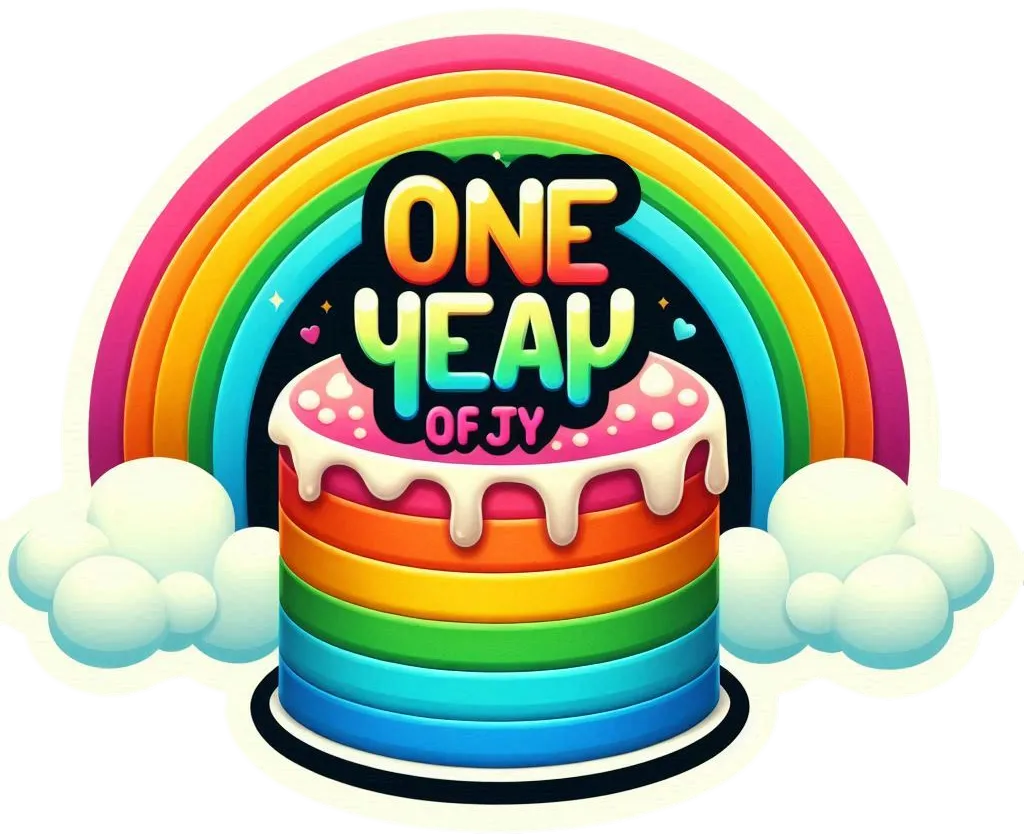 Free Download Rainbow 1st Birthday Cake Png Free Download - High Quality 1st Birthday Cake Png PNG Image