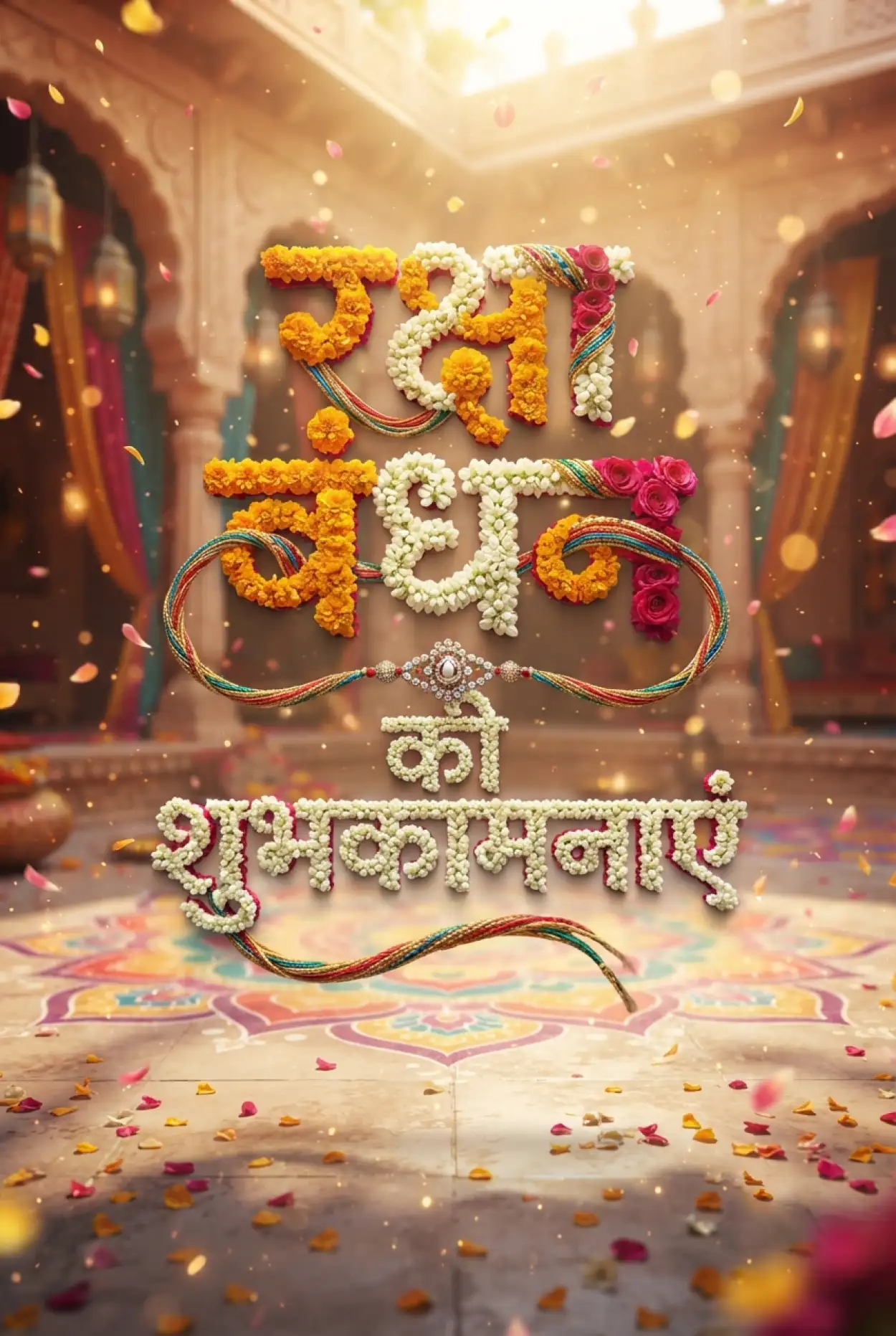 Free Download Raksha Bandhan 2026 Wishes In Hindi - High Quality Raksha Bandhan Ki Shubhkamnaye In Hindi Image