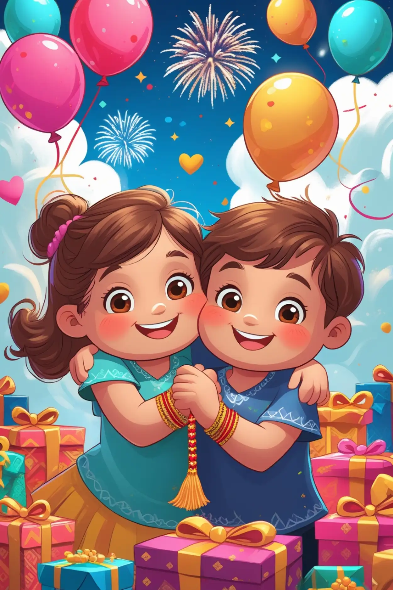 Raksha Bandhan Background With Smiling Siblings - Royalty Free Raksha Bandhan Background Image | Pngmagic Free Download Raksha Bandhan Background With Smiling Siblings - High Quality Raksha Bandhan Background Background