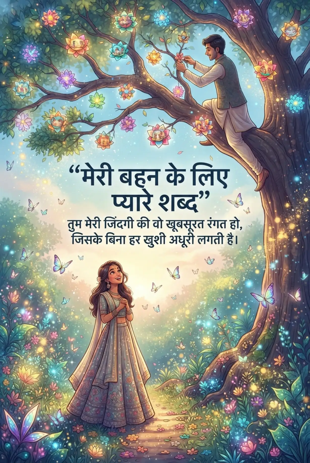 Free Download Raksha Bandhan Ki Shubhkamnaye Hindi Quotes - High Quality Raksha Bandhan Ki Shubhkamnaye In Hindi Image