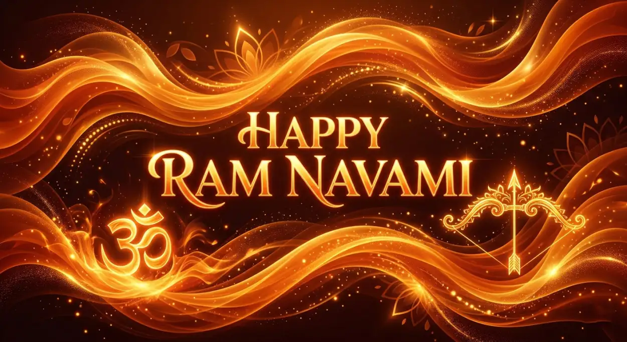 Free Download Ram Navami 2026 Greeting Wishes With Images - High Quality Ram Navami Wishes 2026 Image