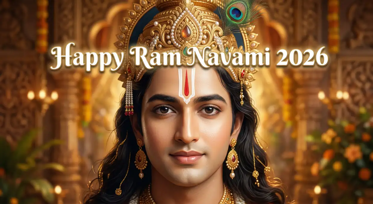 Free Download Ram Navami 2026 Images With Shri Ram Darbar Hd Wallpaper - High Quality Happy Ram Navami 2026 Image