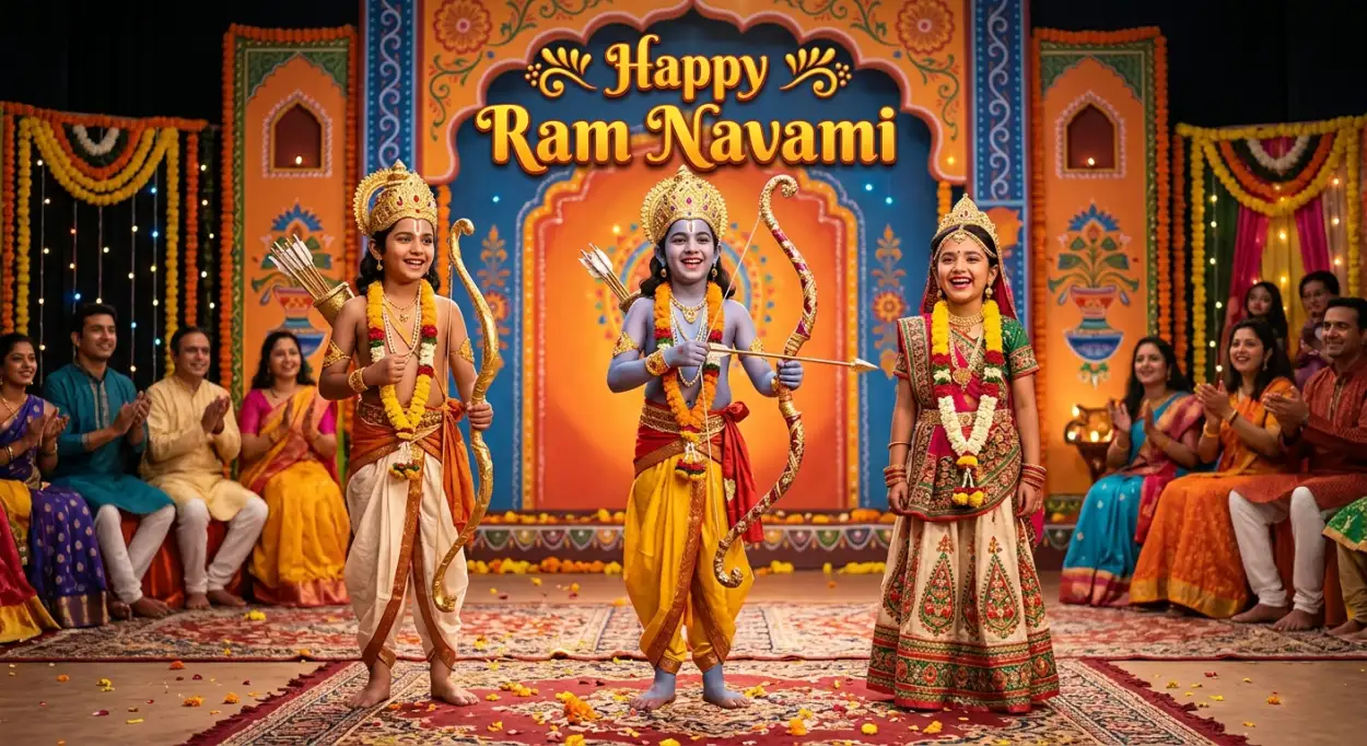 Free Download Ram Navami 2026 Wishes For School Projects - High Quality Ram Navami Wishes 2026 Image