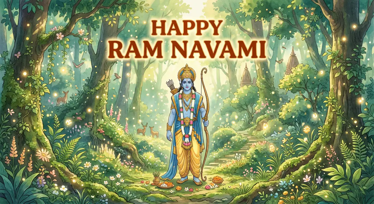 Free Download Ram Navami Whatsapp Status In English - High Quality Happy Ram Navami Wishes For WhatsApp Image