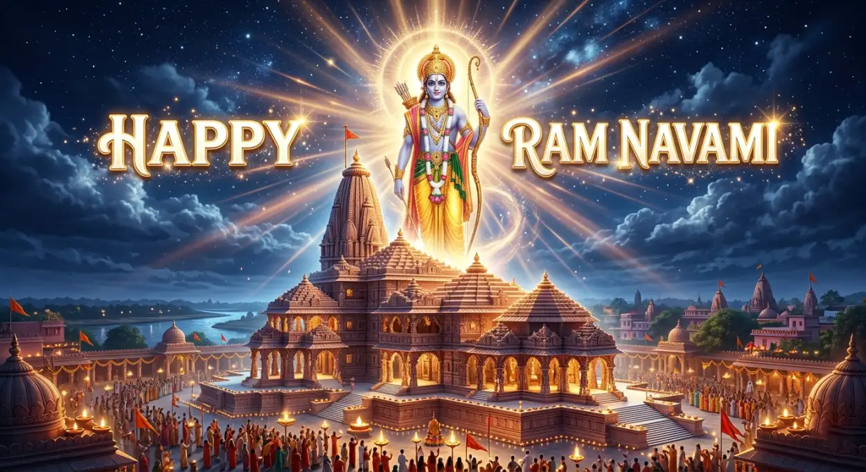 Free Download Ram Navami Wishes 2026 Devotional Hd Wallpapers - High Quality Ram Navami Wishes 2026 Image