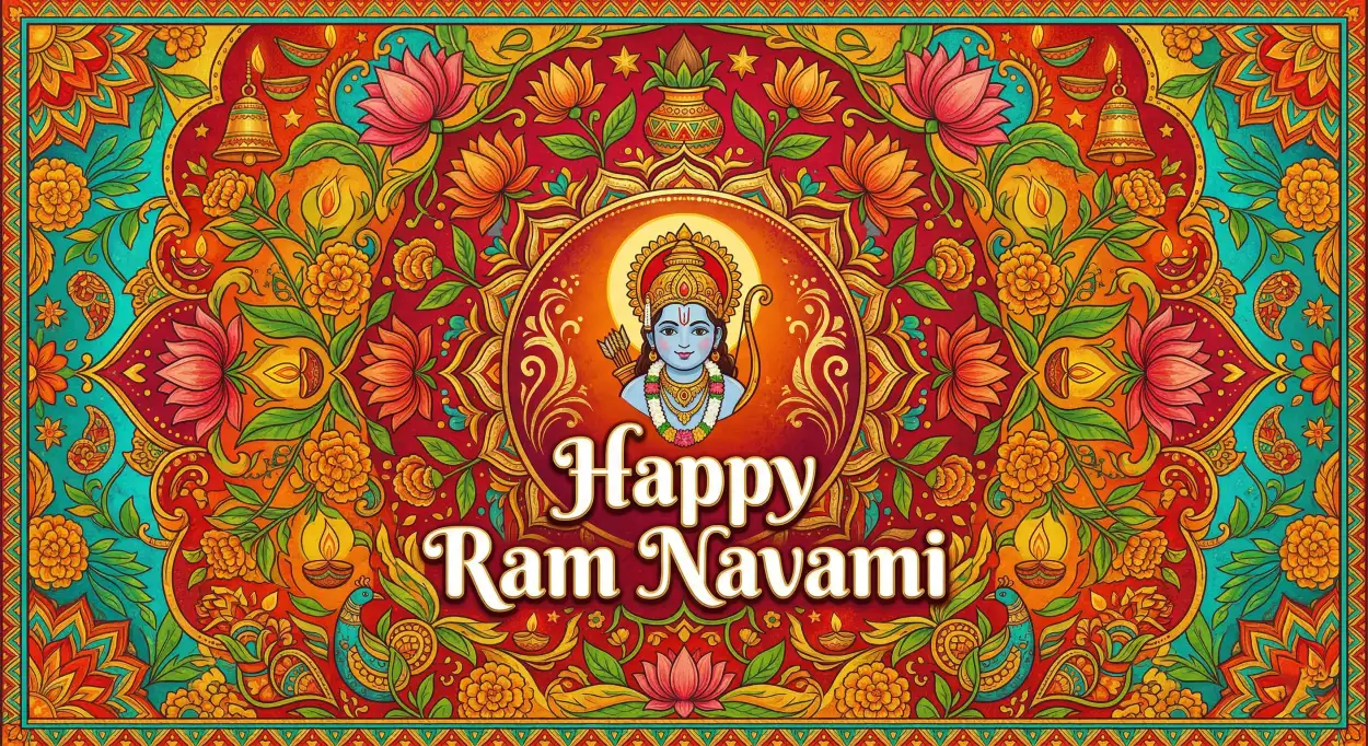 Free Download Ram Navami Wishes For Whatsapp Dp - High Quality Happy Ram Navami Wishes For WhatsApp Image