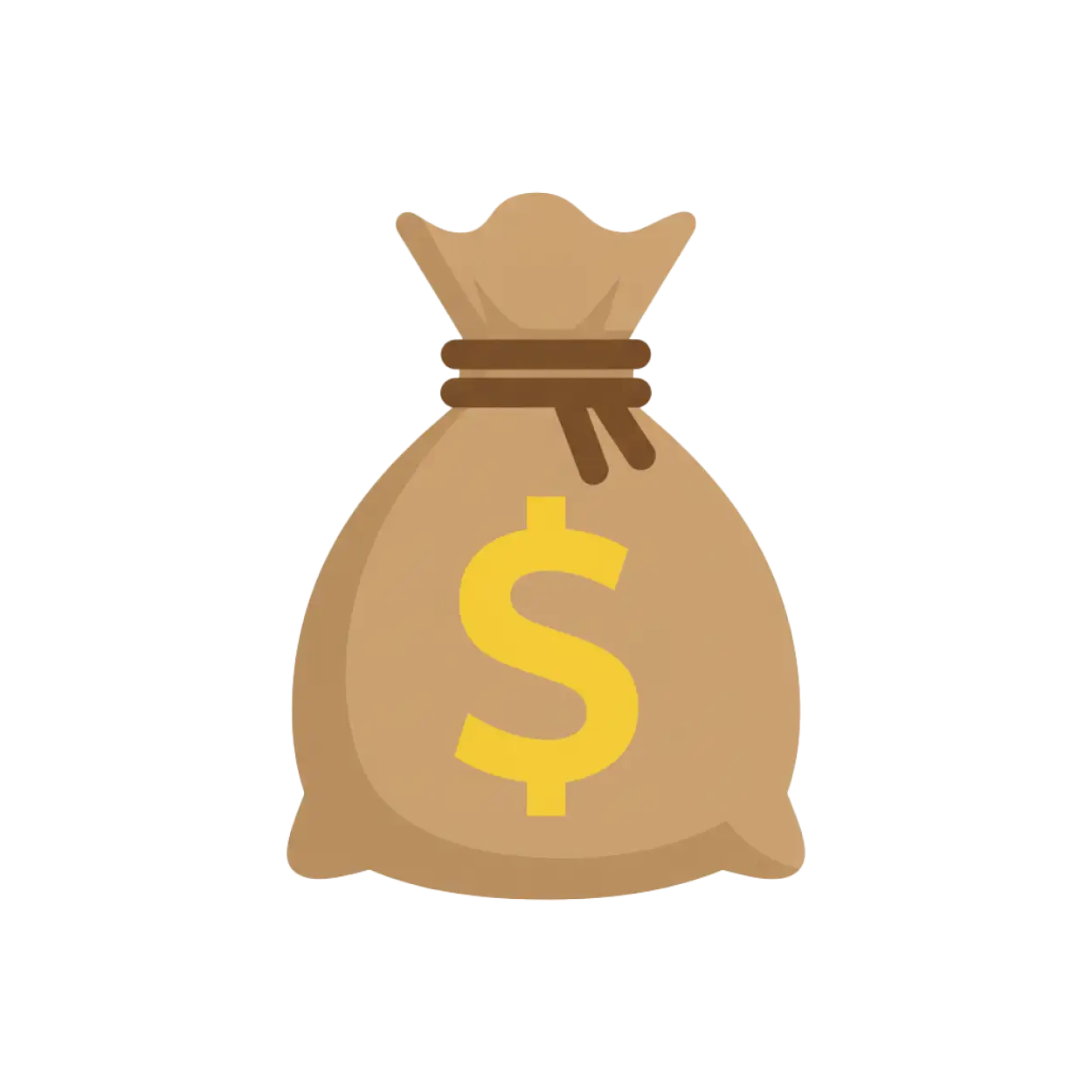 Free Download Realistic 3d Money Bag Png With Dollar Sign - High Quality Money Bag Png PNG Image