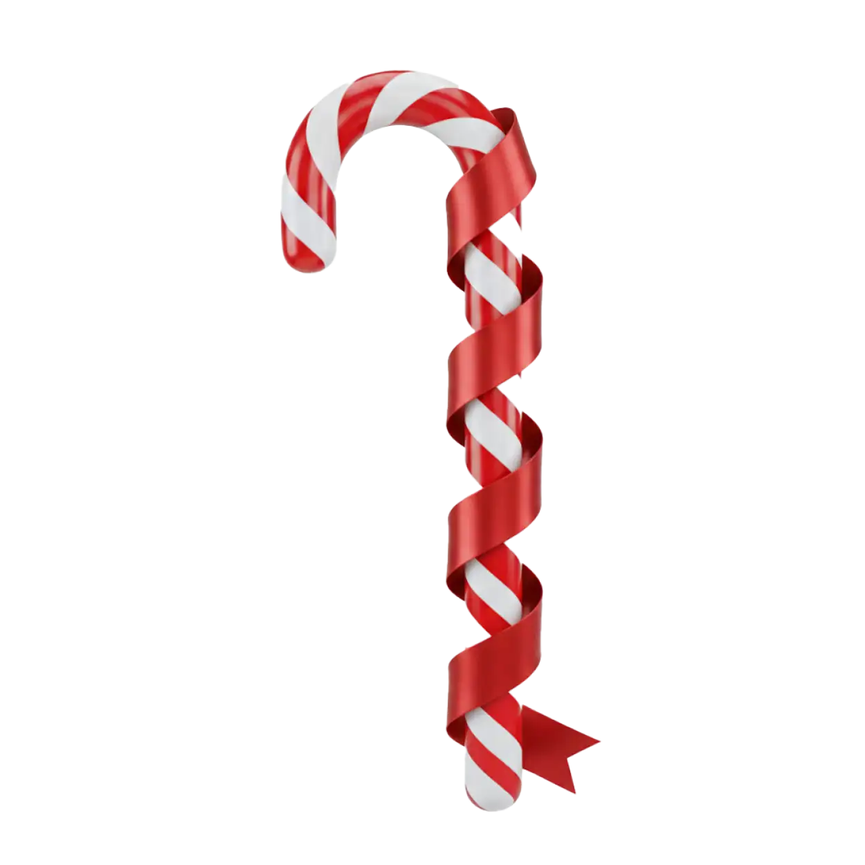Free Download Realistic Candy Cane Png Hd - High Quality Candy Cane Png PNG Image