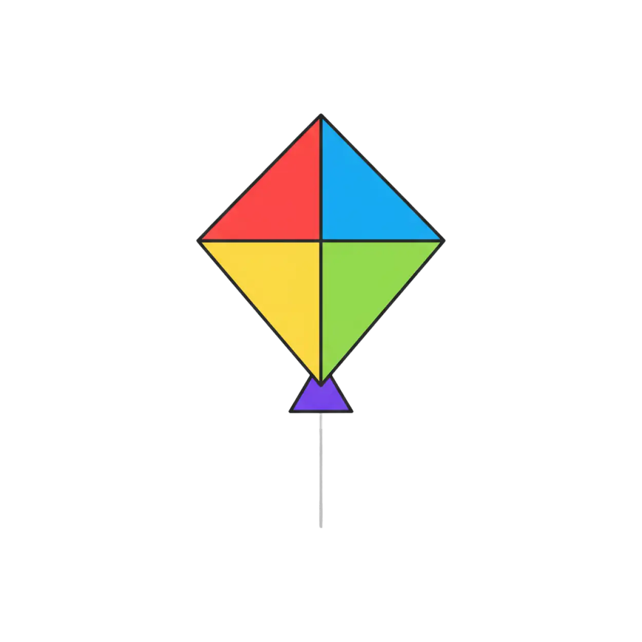 Free Download Realistic Flying Kite Png Transparent - High Quality Kite Png Transparent PNG