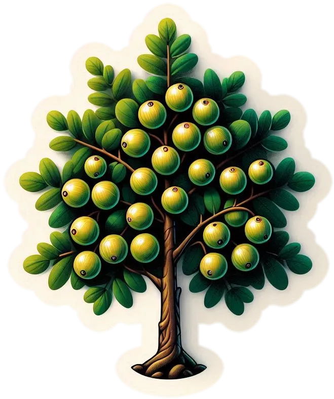 Realistic Gooseberry Tree Png Image For Digital Artwork - Royalty Free Amla Tree Image | Pngmagic Free Download Realistic Gooseberry Tree Png Image For Digital Artwork - High Quality Amla Tree PNG Image