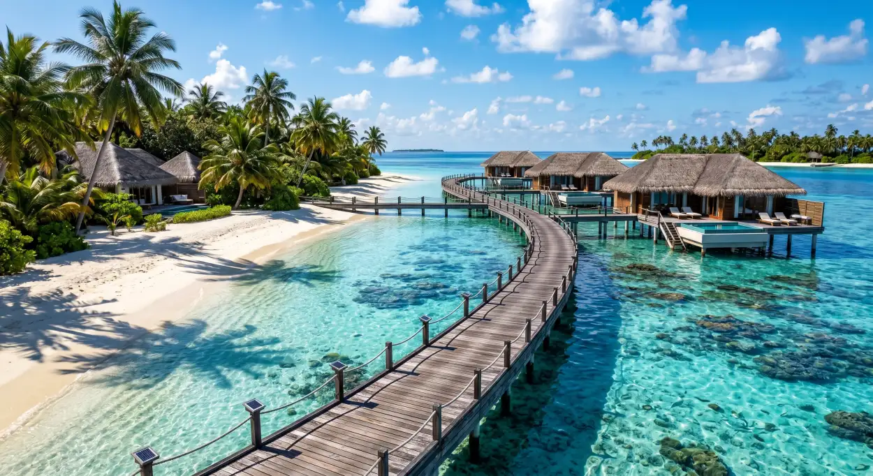 Free Download Realistic Summer Background With Clear Blue Water - High Quality Summer Background Background Image