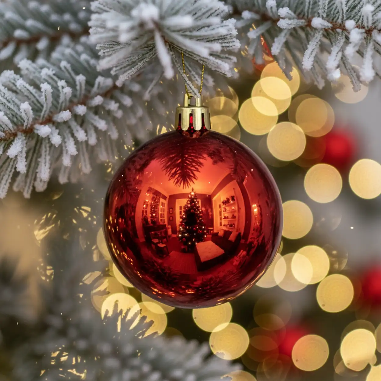 Free Download Red And Gold Merry Christmas Background Wallpaper - High Quality Merry Christmas Background Background