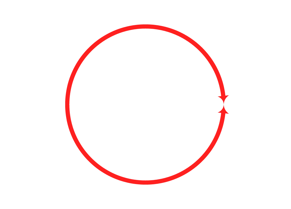 Free Download Red Arrows Circle Png - High Quality Circle PNG Image