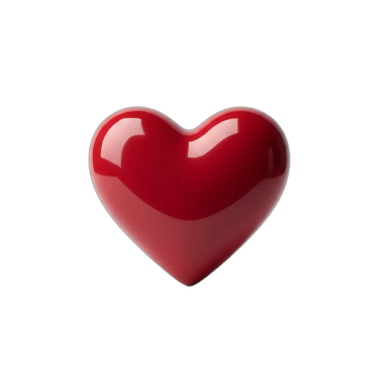 Free Download Red Heart Png For Couple Post - High Quality Red Heart Png PNG Image