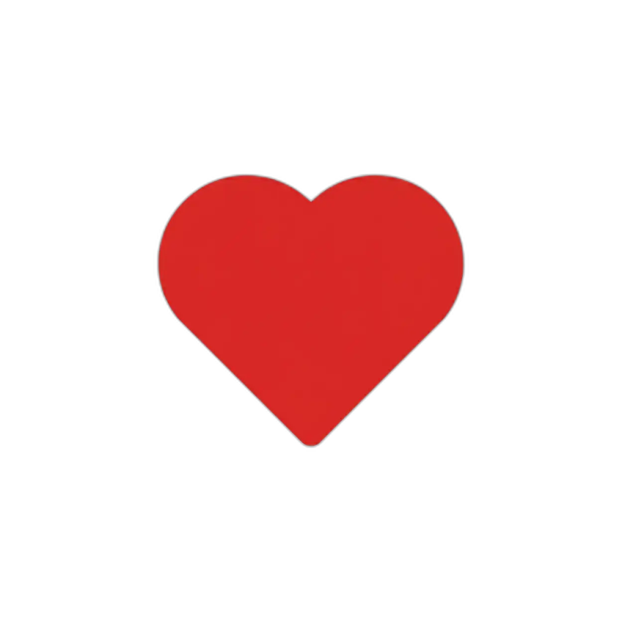 Free Download Red Heart Png For Sticker Design - High Quality Red Heart Png Transparent PNG