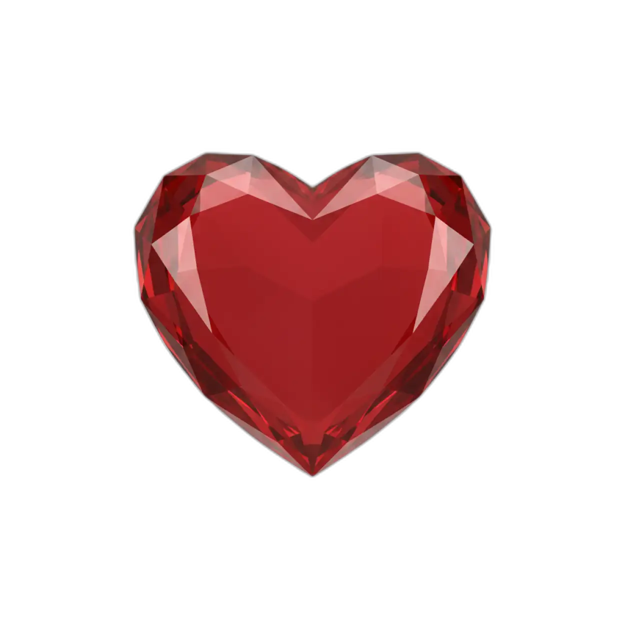 Free Download Red Heart Png For Valentine Day - High Quality Red Heart Png PNG Image