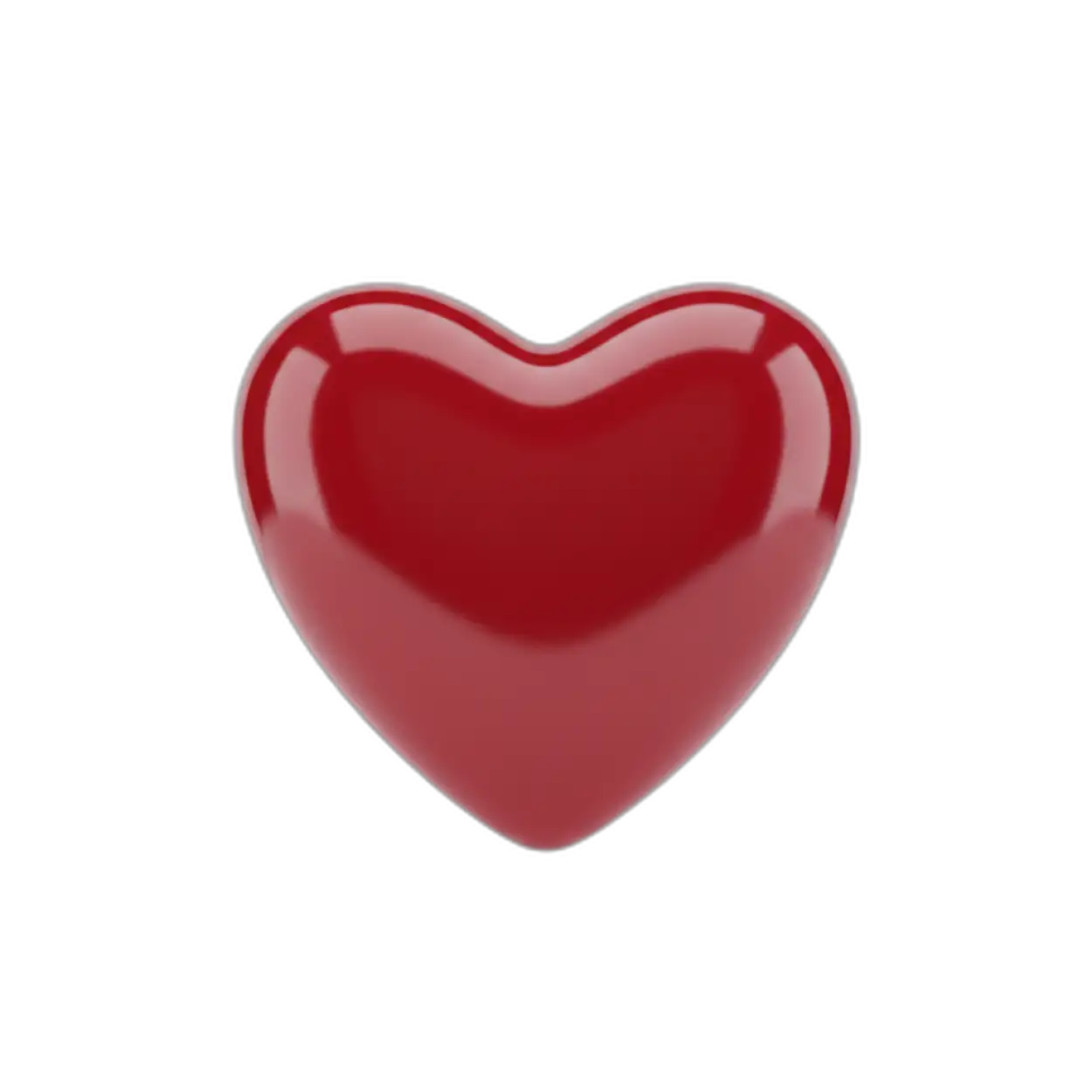 Free Download Red Heart Png Isolated On Transparent - High Quality Red Heart Png PNG Image