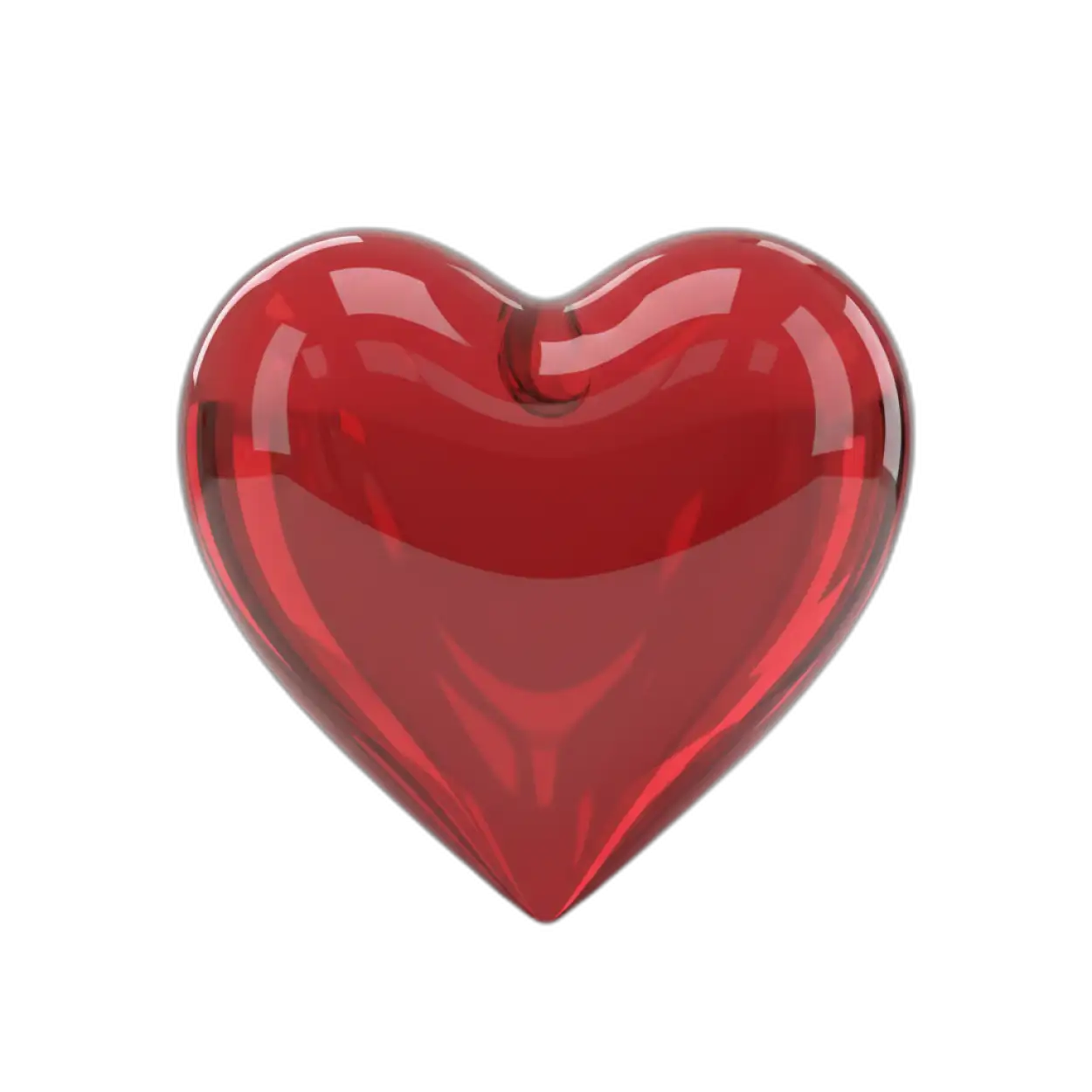 Free Download Red Heart Png Vector Style - High Quality Red Heart Png PNG Image
