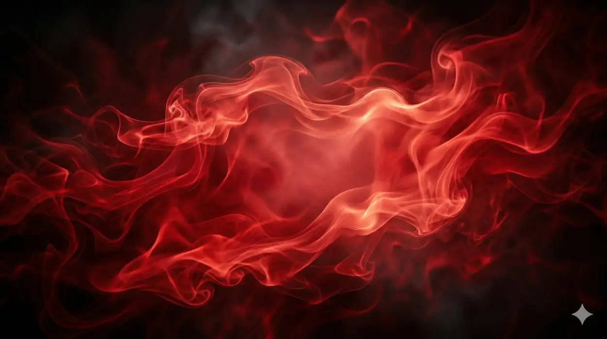 Free Download Red Youtube Thumbnail Background With Smoke Effect - High Quality Red Youtube Thumbnail Background Background Image