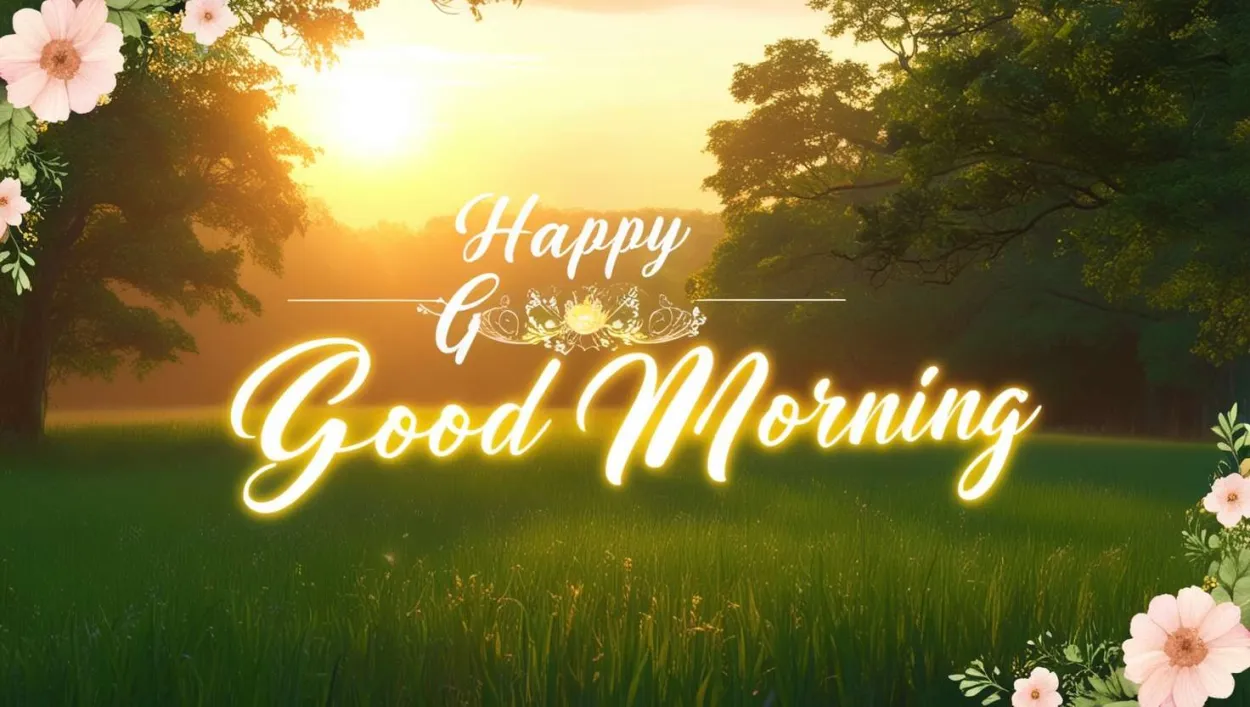 Free Download Refreshing Good Morning With Nature Forest View - High Quality Good Morning With Nature Image