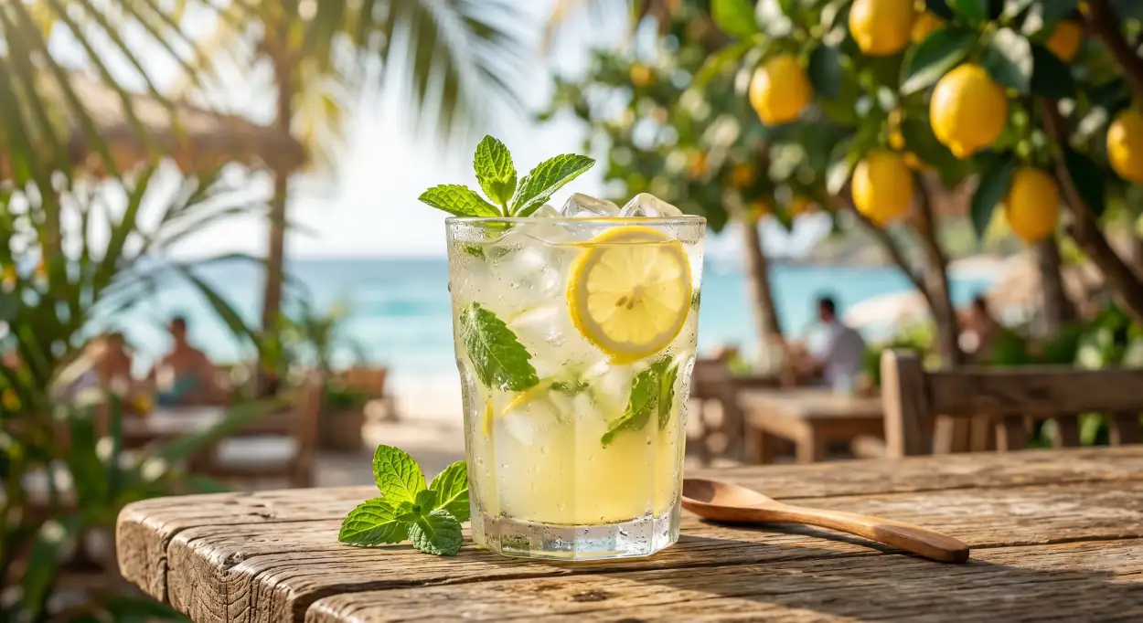Free Download Refreshing Lemon Juice Wallpaper Background - High Quality Lemon Juice Background Background Image