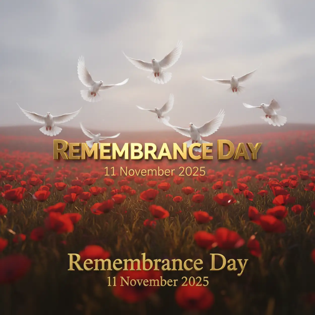 Free Download Remembrance Day 2025 Animated Video Background - High Quality Remembrance Day 2025 Background