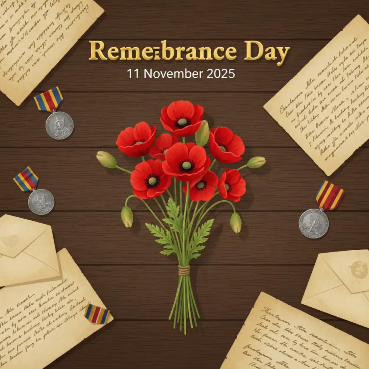 Free Download Remembrance Day 2025 Soldiers Tribute Poster Design - High Quality Remembrance Day 2025 Background