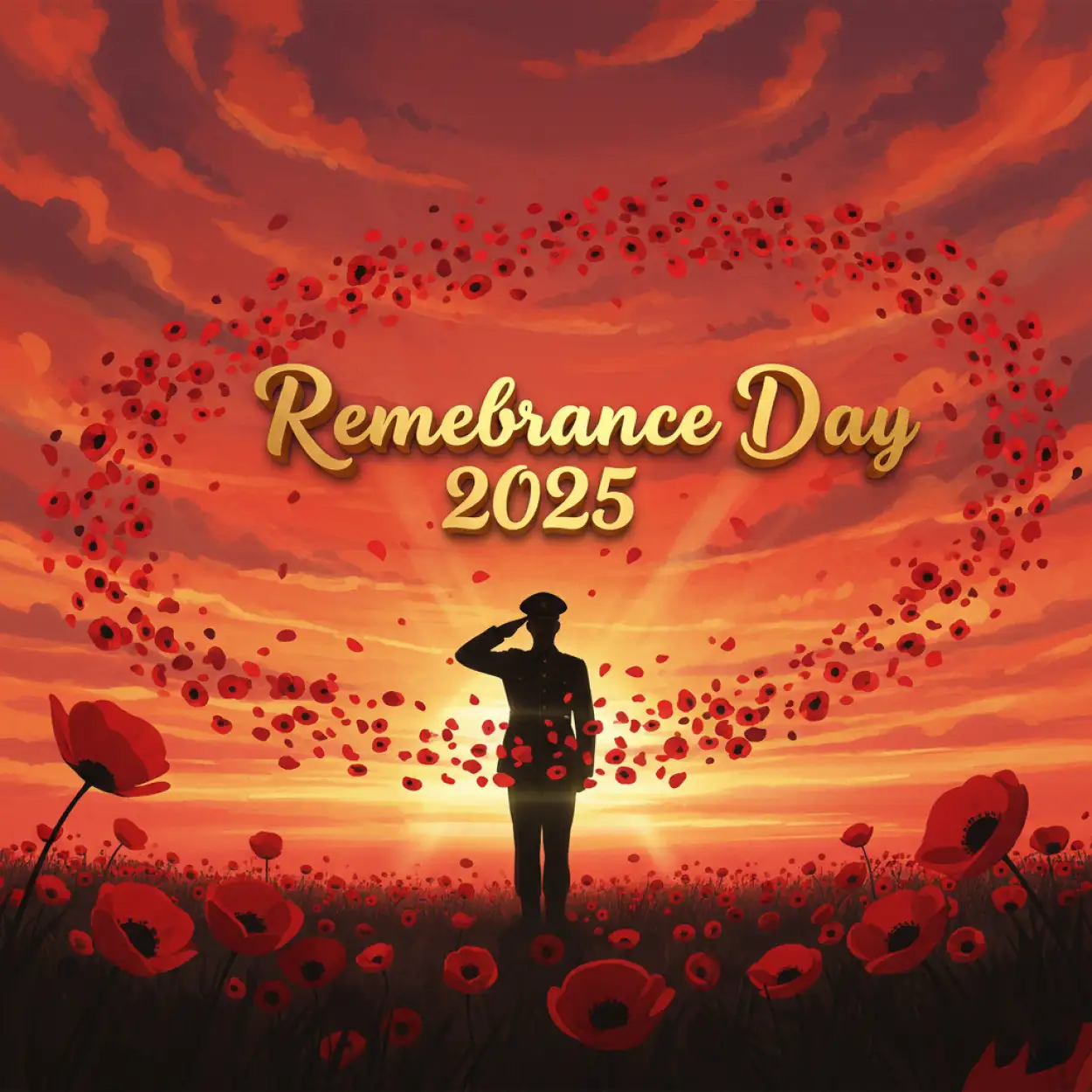 Free Download Remembrance Day 2025 Thank You Message For Veterans - High Quality Remembrance Day 2025 Background